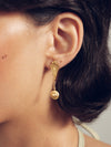 SALE E PEPE Sterling Silver/Gold Plated Kite Drop Earrings SSEP-SP02E08-JIN Gold (SP02E07 SP02E08)